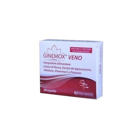 Ginemox Veno 30 Capsule 6 Pezzi