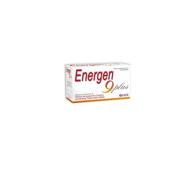 Energen 9 Plus 10 Flaconi 10ml 6 Pezzi