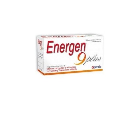 Energen 9 Plus 10 Flaconi 10ml 6 Pezzi