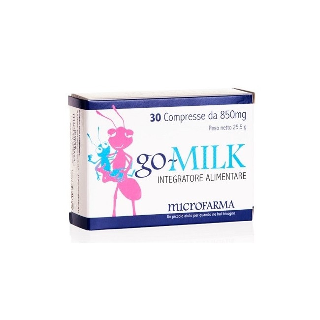 Go-milk 30 Compresse 6 Pezzi