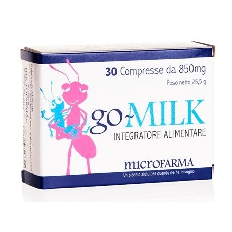 Go-milk 30 Compresse 6 Pezzi