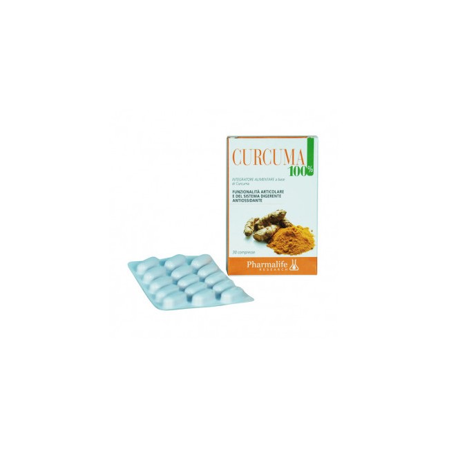 Curcuma 100% 30 Compresse 6 Pezzi