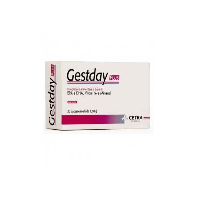 Cetra Pharma Gestday Plus Capsule Molli 6 Pezzi