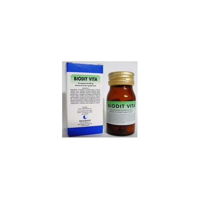 Biodit Vita 50 Compresse 450mg 6 Pezzi