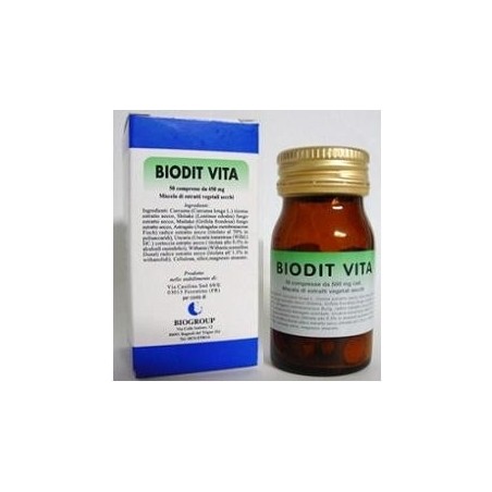 Biodit Vita 50 Compresse 450mg 6 Pezzi