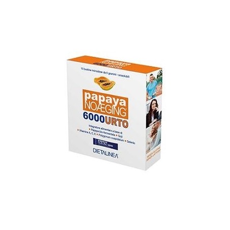 Papaya Noaging 6000 10 Buste 6g 6 Pezzi