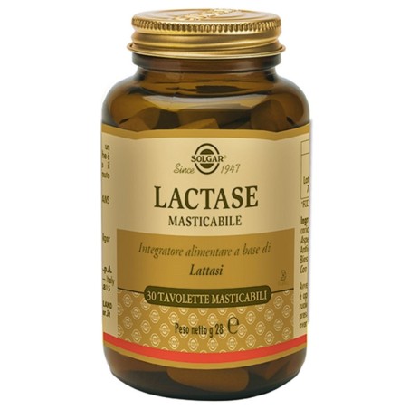 Solgar Lactase 3500 30 Tavolette 6 Pezzi