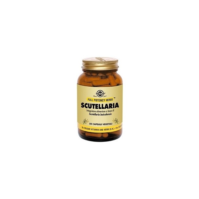 Solgar Scutellaria 50 Capsule Vegetali 6 Pezzi