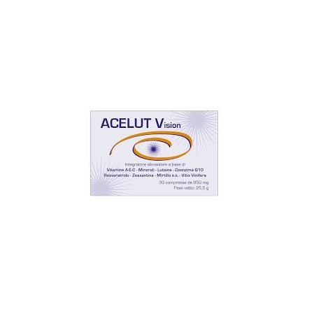 Acelut Vision 30 Compresse 6 Pezzi