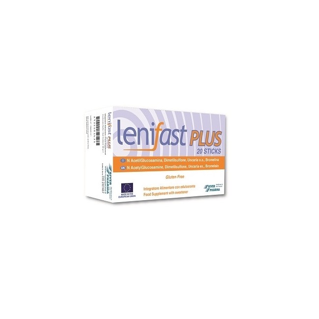 Lenifast Plus 20 Sticks Da 4,5 G 6 Pezzi