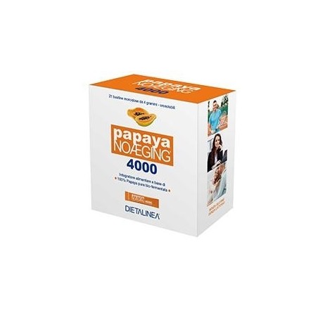 Papaya Noaging 4000 21 Bustine 4g 6 Pezzi