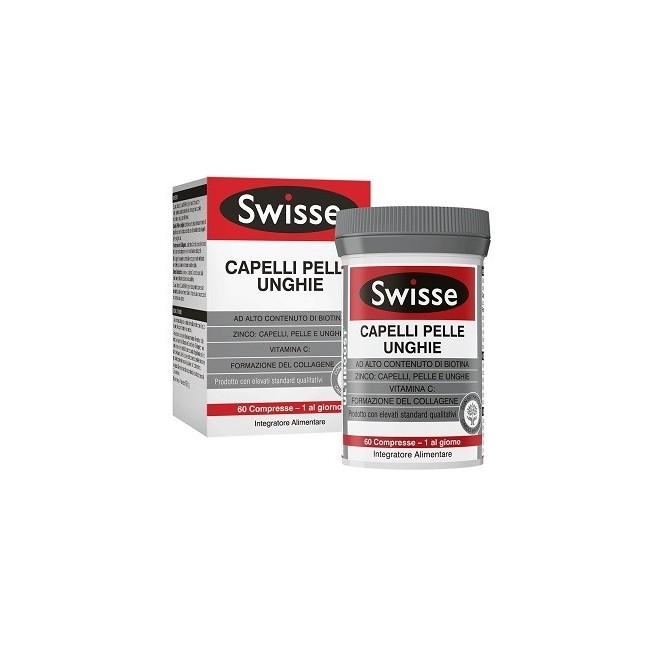 Swisse Capelli Pelle Unghie 60 Compresse 6 Pezzi