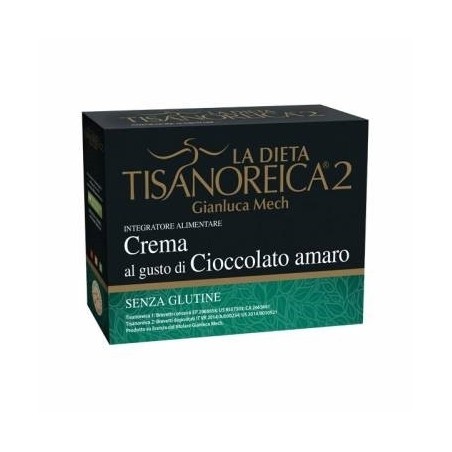 Tisanoreica2 Crema Cioccolato Amaro 4 Buste 6 Pezzi