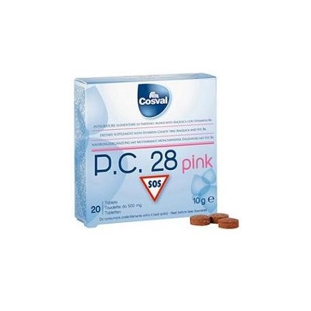 Pc 28 Pink 20 Tavolette