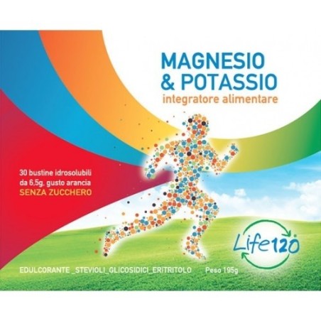 Life 120 Magnesio E Potassio 30 Bustine