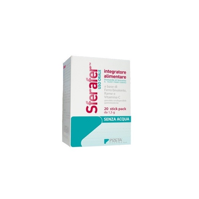 Pizeta Pharma Sferafer 20 Stick Pack