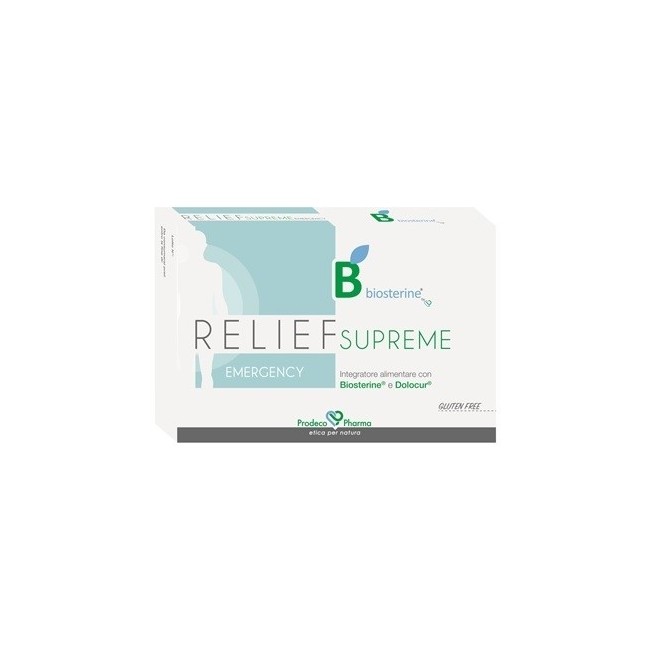 Biosterine Relief Supreme Emergency 12 Compresse