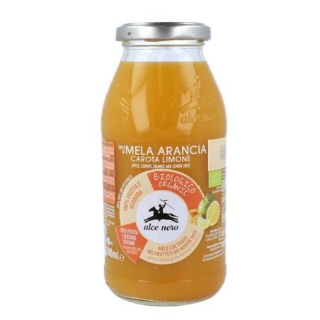 Alce Nero Succo Mela Arancia Carota Limone