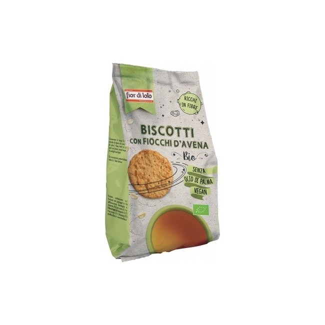 Fior Di Loto Biscotti Fiocchi D'avena Bio