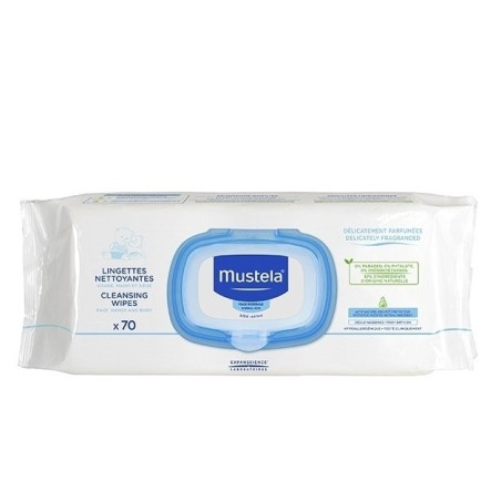 Mustela Salviette Detergenti 70 Pezzi