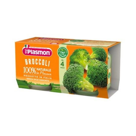 Plasmon Omogeneizzato Broccoli 2x80g