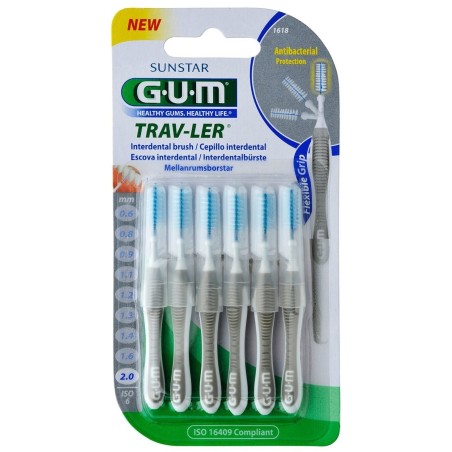 Gum Travler 1618 Scovolino 2.0 6 Pezzi