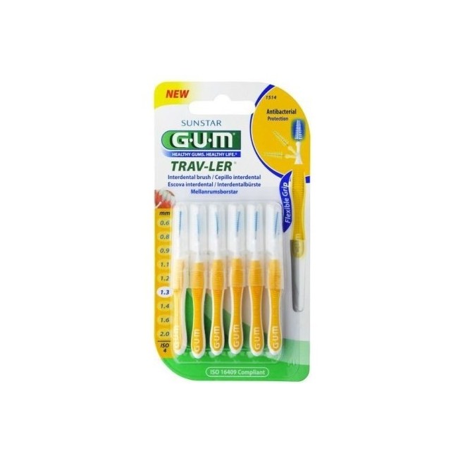 Gum Travler 1514 Scovolino 1.3 6 Pezzi