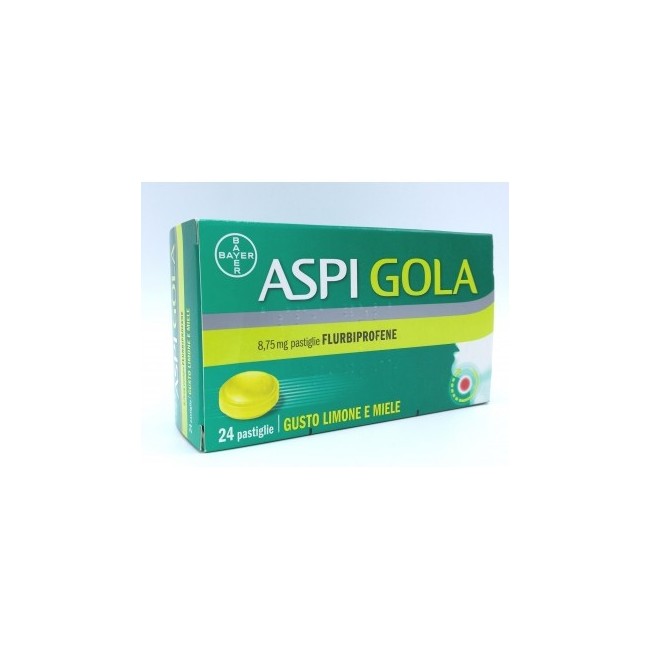 Aspi Gola 24 Pastiglie Limone E Miele