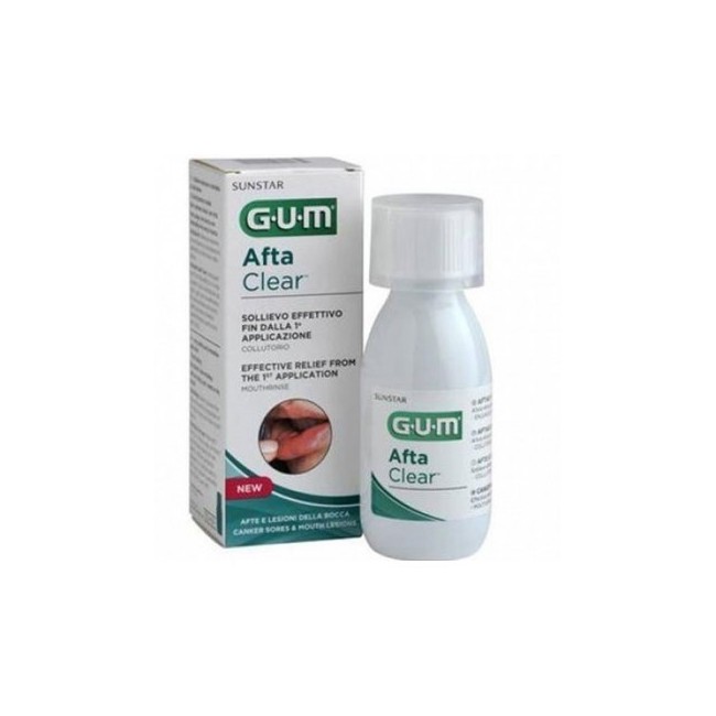 Gum Aftaclear Rinse Collutorio 120ml