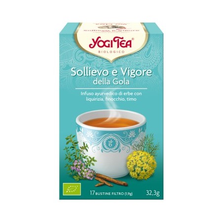 Yogi Tea Sollievo E Vigore Gola 30,6g