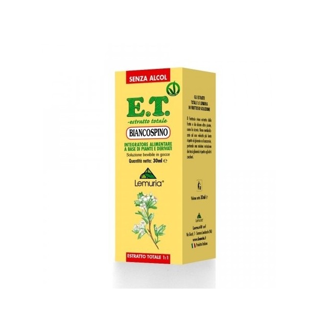 Lemuria Biancospino Estratto Totale 30ml