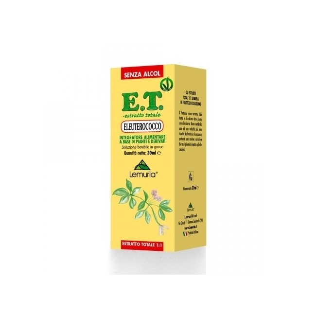 Lemuria Eleuterococco Estratto Totale 30ml