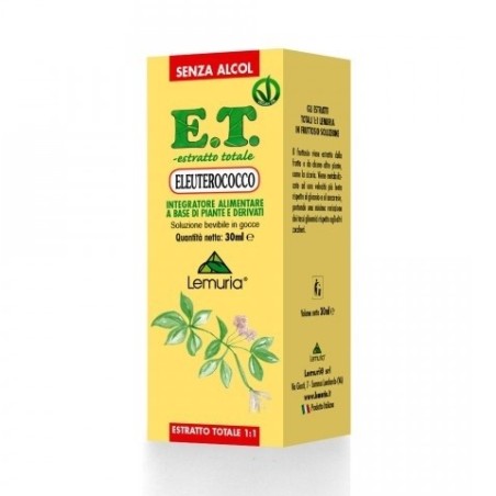 Lemuria Eleuterococco Estratto Totale 30ml