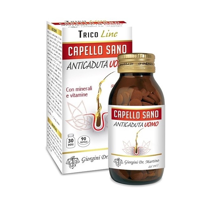 Capello Sano Anticaduta Uomo 90 Pastiglie 4 Pezzi