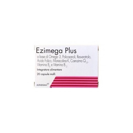 Ezimega Plus 20 capsule integratore per il colesterolo