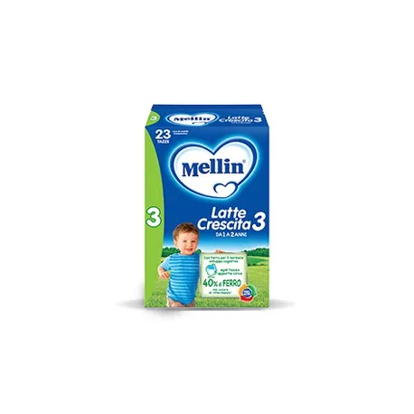 Mellin 3 latte polvere 700 g per bambini da 1 a 2 anni - Para-Farmacia  Bosciaclub