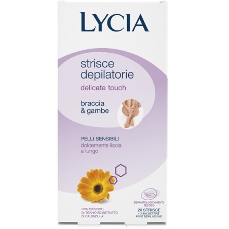 Lycia 20 Strisce Depilatorie Braccia/Gambe