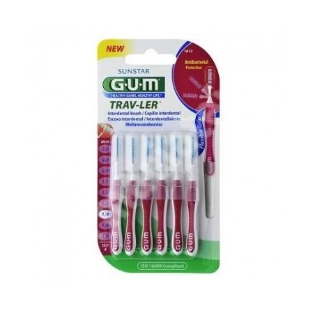 Gum Travler 1612 Scovolino 1,4 6 Pezzi