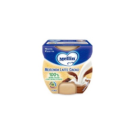 Mellin Merenda Latte E Cacao 2x100g