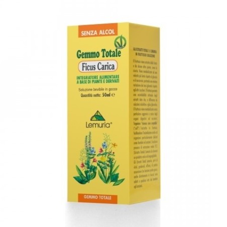 Lemuria Ficus Carica Gemme Gocce 50ml Mg