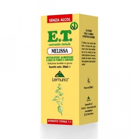 Lemuria Melissa Estratto Totale 30ml