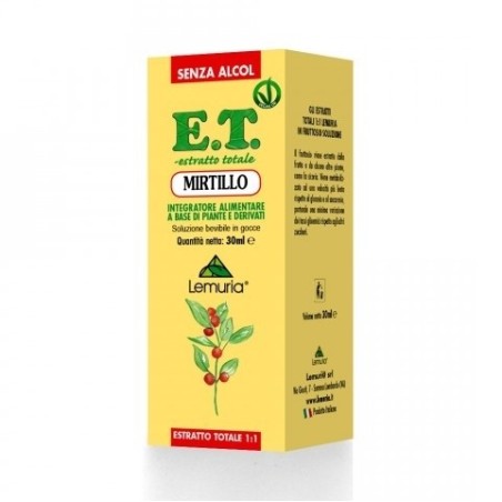 Lemuria Mirtillo Estratto Totale 30ml