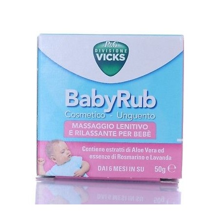 Vicks babyrub 50 grammi