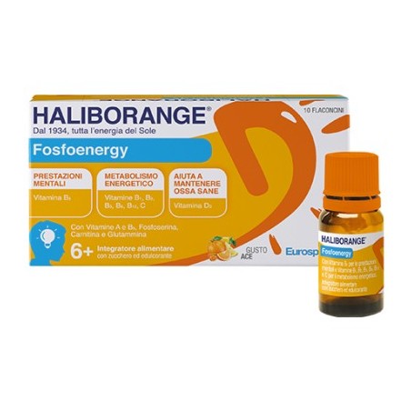 Haliborange Fosfoenergy 10 Flaconi