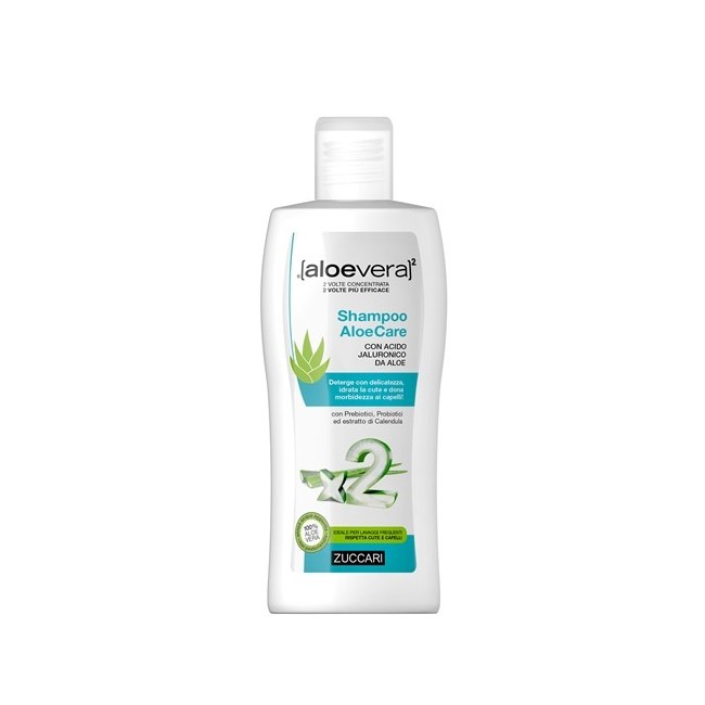 Zuccari shampoo aloecare con acido ialuronico ed aloe 200ml