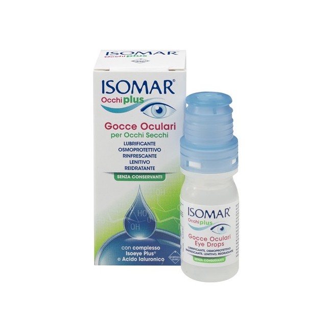 Euritalia Isomar occhiplus gocce oculari per occhi secchi 10ml