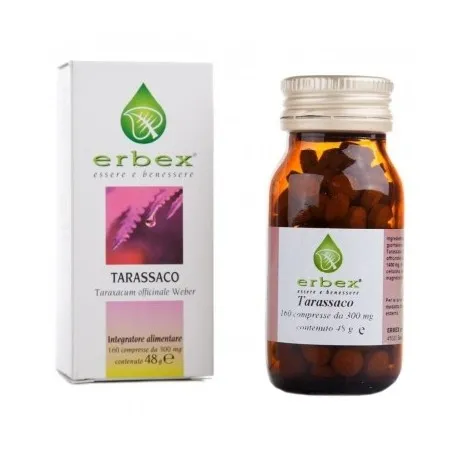 Erbex Tarassaco 160 Compresse 0,3g integratore per il fegato -  Para-Farmacia Bosciaclub