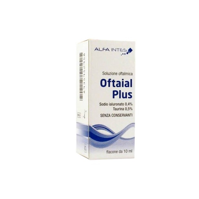 Alfa Intes Oftaial plus soluzione oftalmica per secchezza oculare 10ml