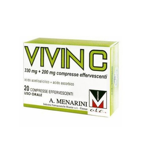 Vivin C 20 Compresse Effervescenti 330mg+200mg