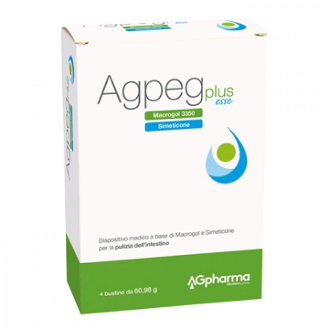 Agpeg Plus Macrogol 3350 4 Bustine 60 G